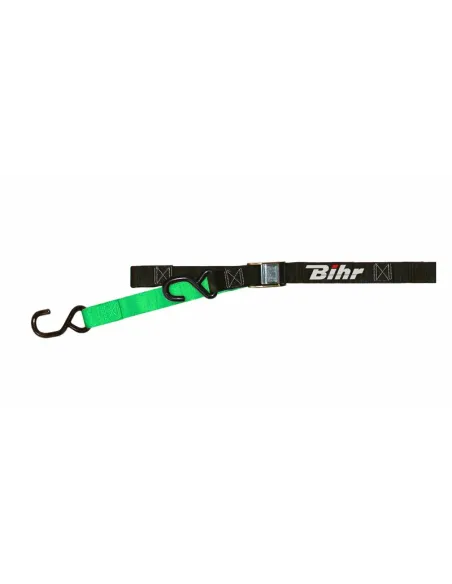 Correas con hebilla  bicolores BIHR negro/verde
