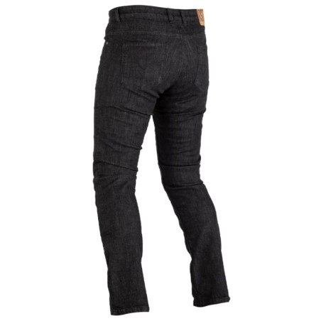 Pantalón textil reforzado con aramida RST Tapered-Fit CE hombre (pernera larga) - Negro