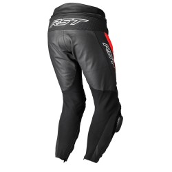 Pantalón de cuero RST TracTech Evo 5 CE hombre - Rojo / Negro / Blanco 2