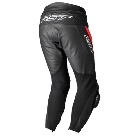 Pantalón de cuero RST TracTech Evo 5 CE hombre - Rojo / Negro / Blanco