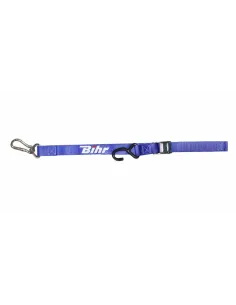 Correas con gancho mosquetón BIHR azul