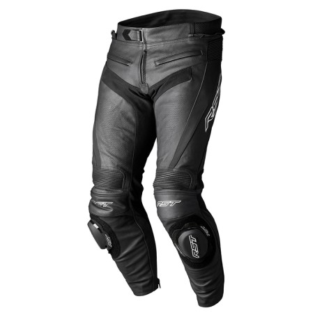 Pantalón de cuero RST TracTech Evo 5 CE hombre (pernera corta) - Negro
