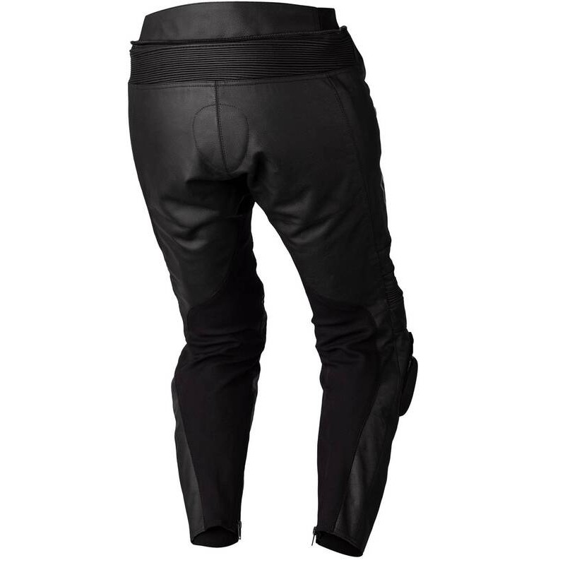 Pantalón de Piel (Hombre) RST S-1 CE Negro, Talla EU46/XL