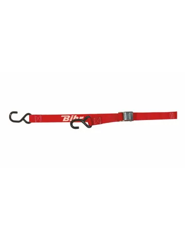 Correas con hebilla BIHR rojo
