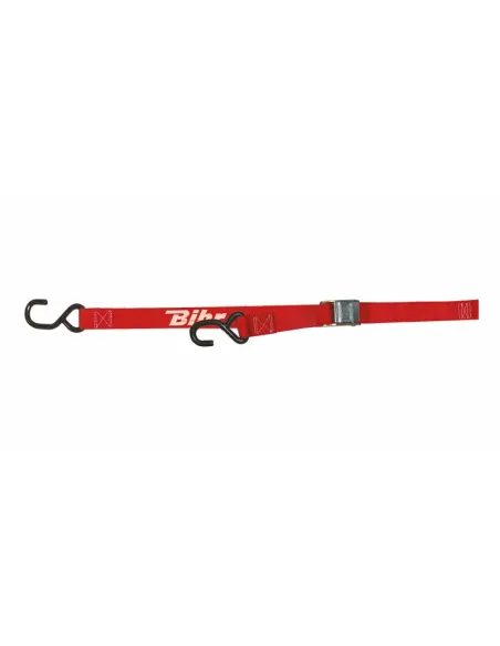 Correas con hebilla BIHR rojo