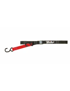 Correas de transporte Bihr negro/rojo