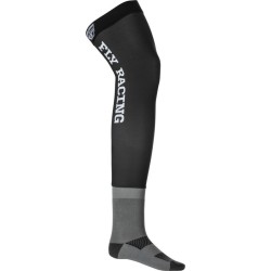 Calcetines para rodilleras FLY RACING Knee Brace - Negro / Gris / Blanco