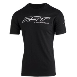 Camiseta Hombre RST Race Dept Logo - Negro