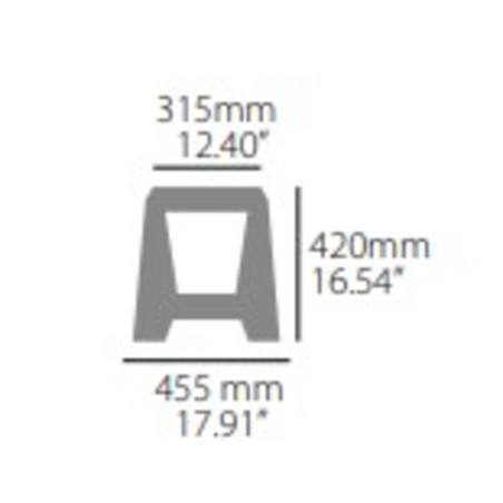 Caballete off road POLISPORT 420mm