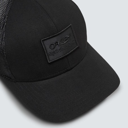 Gorra OAKLEY B1B HDO patch trucker - Negro
