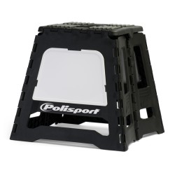 Caballete plegable de plástico Polisport blanco 8981500006