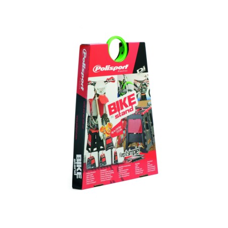 Caballete plegable de plástico Polisport naranja 8981500002