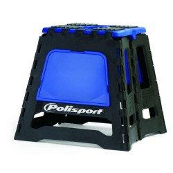 Caballete plegable de plástico Polisport azul 8981500003