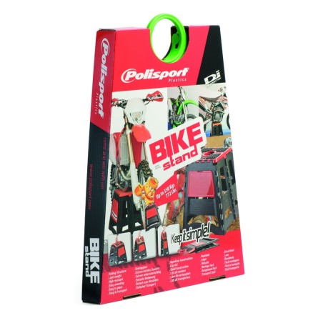 Caballete desmontable de plastico POLISPORT negro