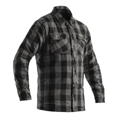 Chaqueta textil reforzada con aramida RST Lumberjack CE hombre - Gris oscuro