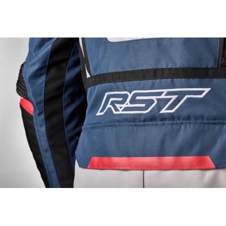 Chaqueta textil RST Pro Series Adventure-X CE hombre - Plata / Azul / Rojo