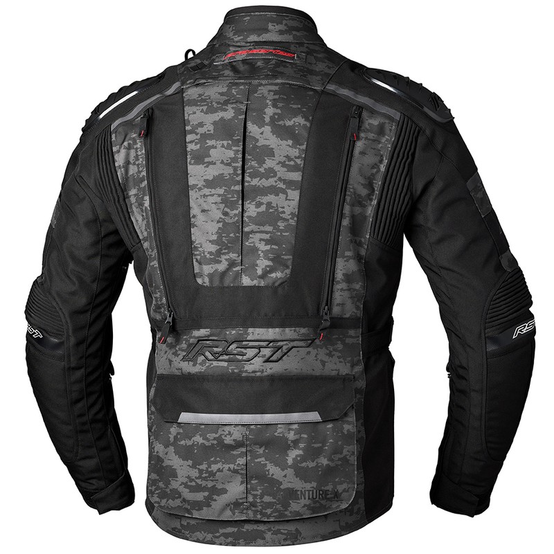 Chaqueta textil RST Pro Series Adventure-X CE hombre - Gris / Camo