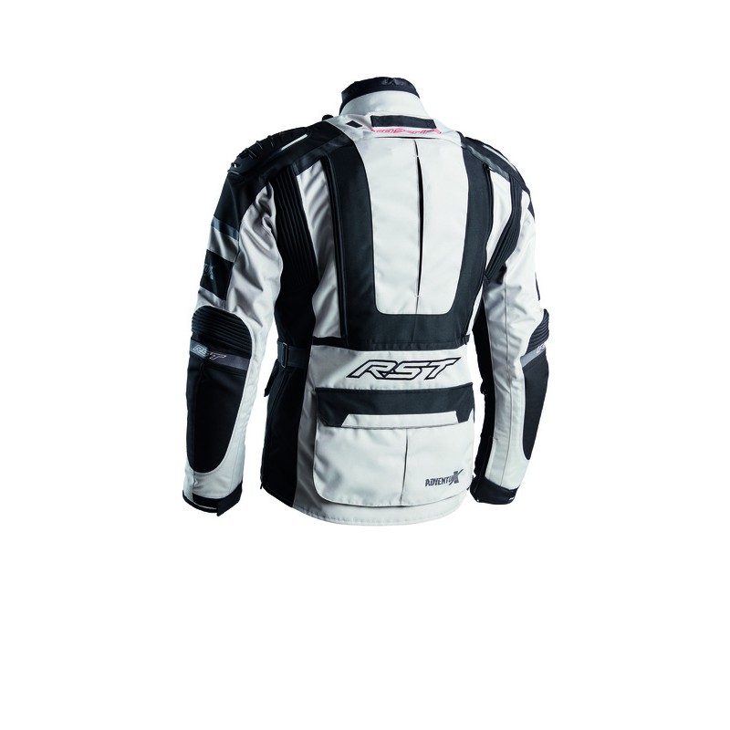 Chaqueta textil RST Pro Series Adventure-X CE hombre - Plata / Negro