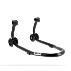 Caballete delantero BIHR Home Track color negro mate y ruedas negras