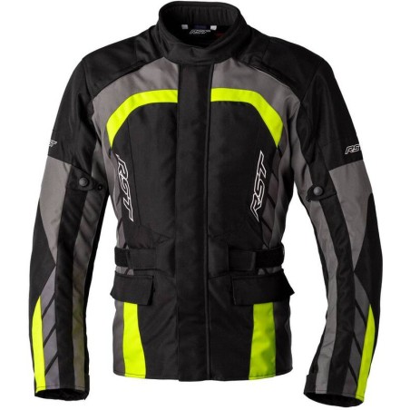 Chaqueta Textil (Hombre) RST ALPHA 5 CE Amarillo Flúor, Talla EU62/4XL