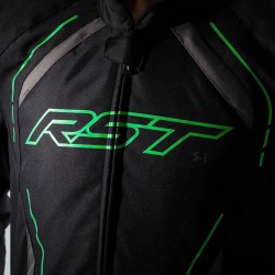 Chaqueta (Textil) RST S-1 Negro/Gris/Verde Neon, 52 EU/Talla M 2