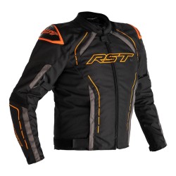 Chaqueta (Textil) RST S-1 Negro/Gris/Naranja, 56 EU/Talla XL