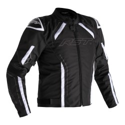 Chaqueta (Textil) RST S-1 Negro/Negro/Blanco, 62 EU/Talla 4XL