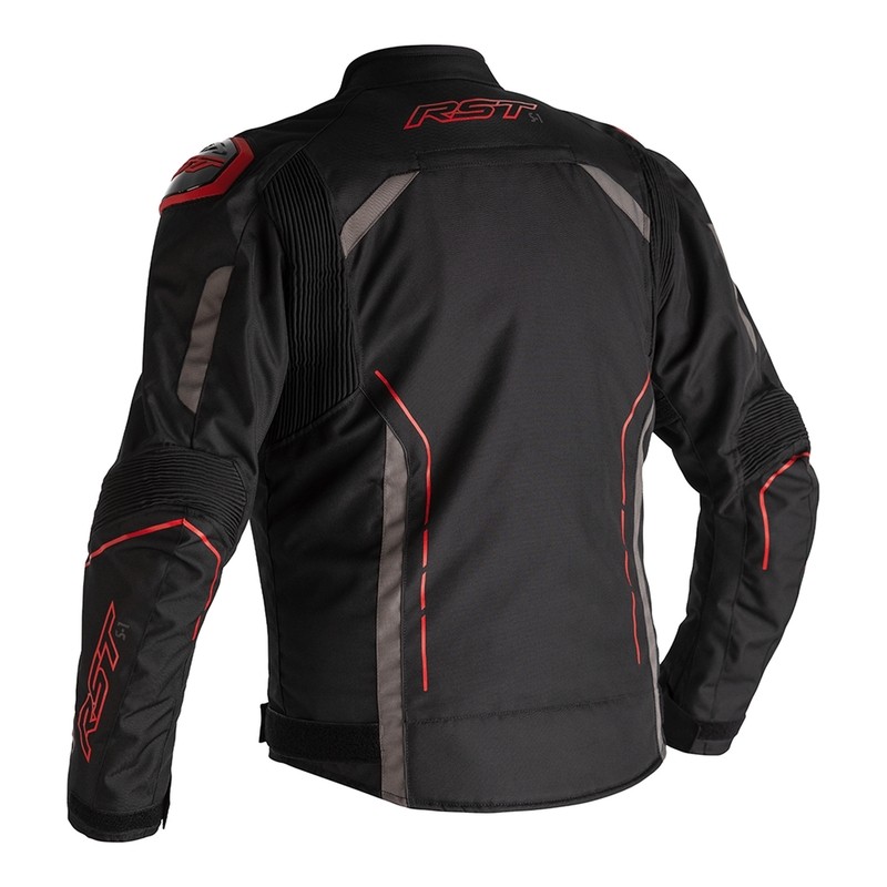Chaqueta (Textil) RST S-1 Negro/Gris/Rojo, 50 EU/Talla S