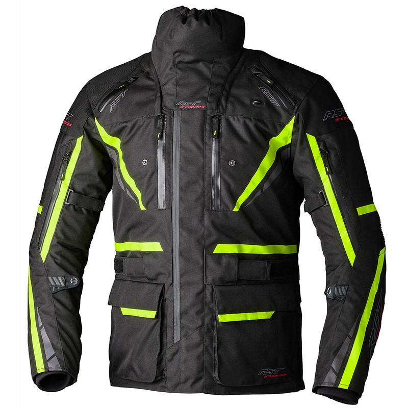 Chaqueta textil RST Pro Series Paragon 7 CE hombre - Negro / Amarillo Flúor