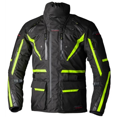 Chaqueta textil RST Pro Series Paragon 7 CE hombre - Negro / Amarillo Flúor