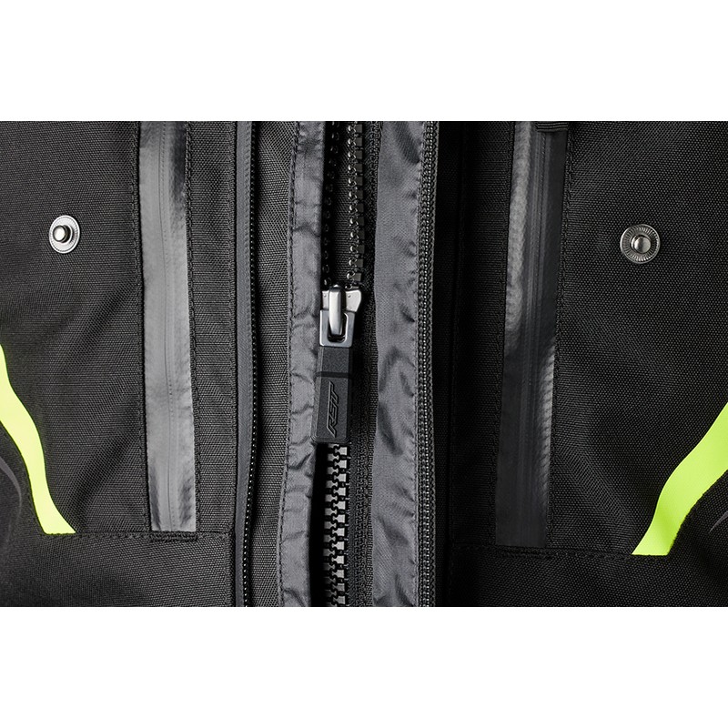 Chaqueta textil RST Pro Series Paragon 7 CE hombre - Negro / Amarillo Flúor