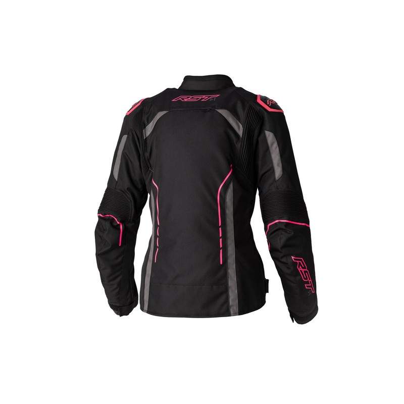Chaqueta Textil (Mujer) RST S-1 CE Rosa Flúor, Talla 8/XS