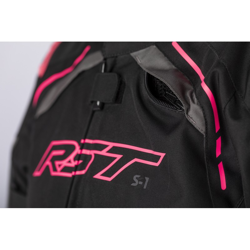 Chaqueta Textil (Mujer) RST S-1 CE Rosa Flúor, Talla 10/S