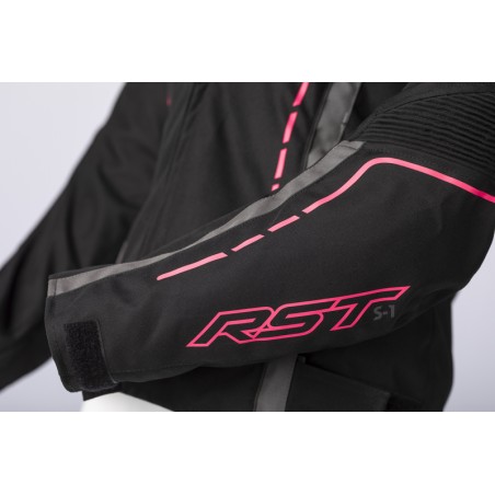 Chaqueta Textil (Mujer) RST S-1 CE Rosa Flúor, Talla 10/S