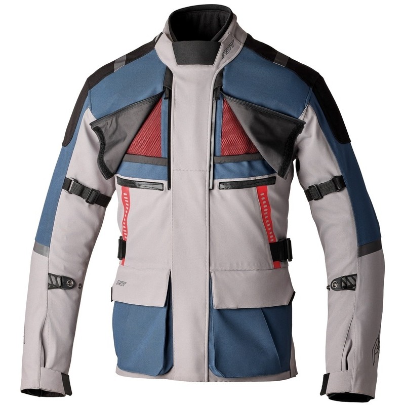 Chaqueta textil RST Pro Series Vulcan CE hombre - Plata / Azul