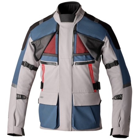 Chaqueta textil RST Pro Series Vulcan CE hombre - Plata / Azul