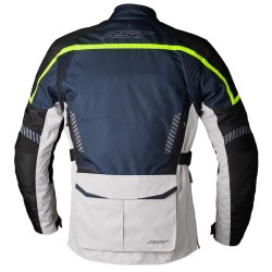 Chaqueta textil RST Maverick EVO CE hombre - Navy / Plata 2