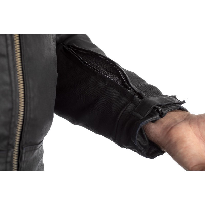 Chaqueta textil reforzada con aramida RST Brixton CE mujer - Negro