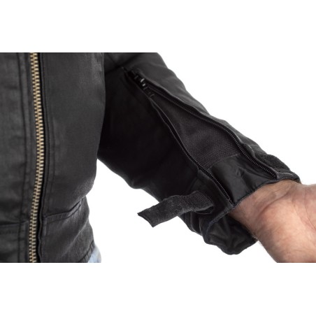 Chaqueta textil reforzada con aramida RST Brixton CE mujer - Negro