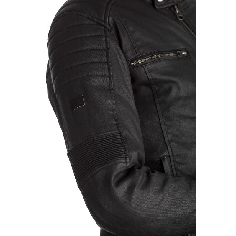 Chaqueta textil reforzada con aramida RST Brixton CE mujer - Negro