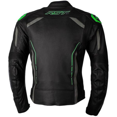 Chaqueta de Piel (Hombre) RST S-1 CE Verde, Talla EU52/M