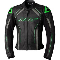 Chaqueta de Piel (Hombre) RST S-1 CE Verde, Talla EU50/S
