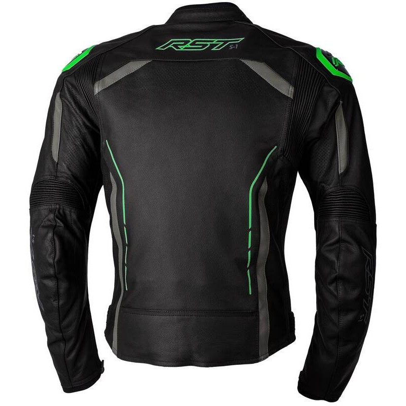 Chaqueta de Piel (Hombre) RST S-1 CE Verde, Talla EU50/S