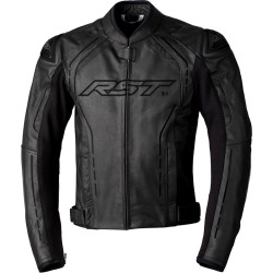 Chaqueta RST S1 cuero hombre - negro