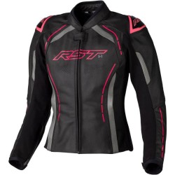 Chaqueta de Piel (Mujer) RST S-1 CE Rosa Flúor, Talla 20/3XL 2