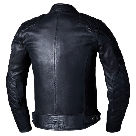 Chaqueta RST Hillberry2 cuero CE hombre - Negro