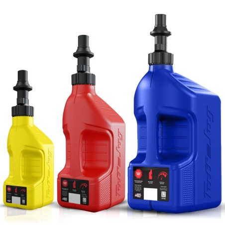 Garrafa de gasolina TUFF JUG rojo con tapón Ripper G3 - 2,5G/10L