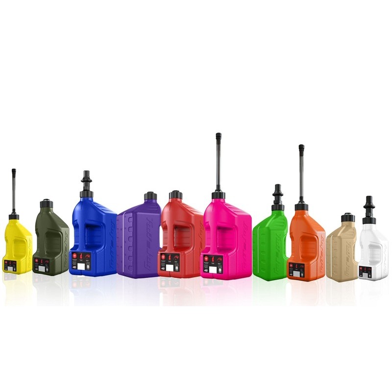 Garrafa de gasolina TUFF JUG rojo con tapón Ripper G3 - 2,5G/10L