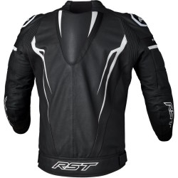 Chaqueta de cuero RST TracTech Evo 5 CE hombre - Negro / Blanco / Negro 2