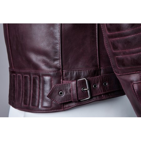 Chaqueta RST Brandish2 cuero CE hombre - Oxblood